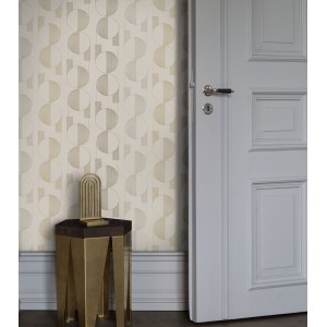 As Creation|Wallpaper damask in metallic beige and gold|Wallpaper 2