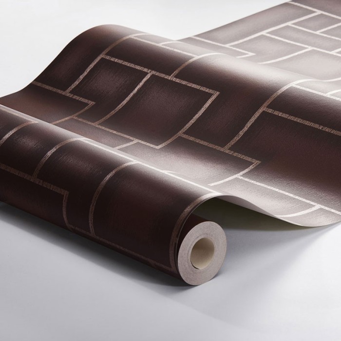 Borastapeter|Papel pintado moderno rojo burdeos metalizado|Papel Pintado