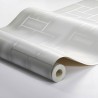 Borastapeter|Papel pintado moderno gris bordes metalizados|Papel Pintado