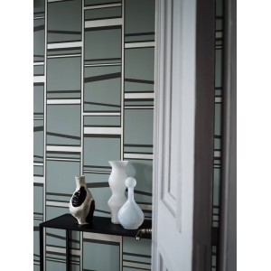 Borastapeter|Tapete Wald Hirsche Fauna Arts and Crafts beige|Tapeten 2