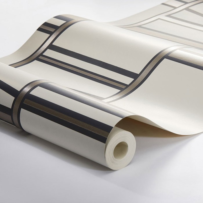 Borastapeter|Tapete modern beige gold schwarz|Tapeten