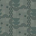 Borastapeter|Papel pintado retro vintage moderno verde|Papel Pintado