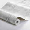 Borastapeter|Papier peint moderne blanc métallisé brillant|Papier Peint