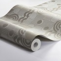 Borastapeter|Tapete modern geometrisch beige silber|Tapeten