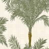 Borastapeter|Tapete Palmen Copacabana grün beige|Tapeten