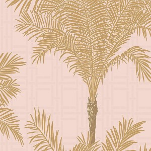 Caselio|Papier Peint negro/tonos verdes estampado floral|Papier Peint