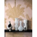 Borastapeter|Wallpaper metallic golden dusty pink palms|Wallpaper