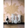 Borastapeter|Papel pintado palmeras doradas metalizado rosa polvo|Papel Pintado