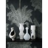 Borastapeter|Wallpaper dark grey green tropical palms|Wallpaper