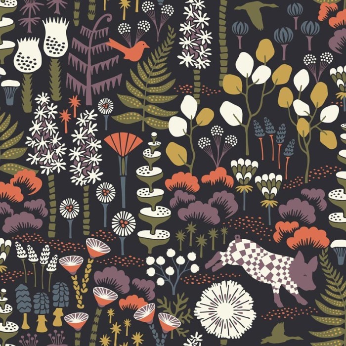 Borastapeter|Wallpaper colorful fantasy forest|Wallpaper