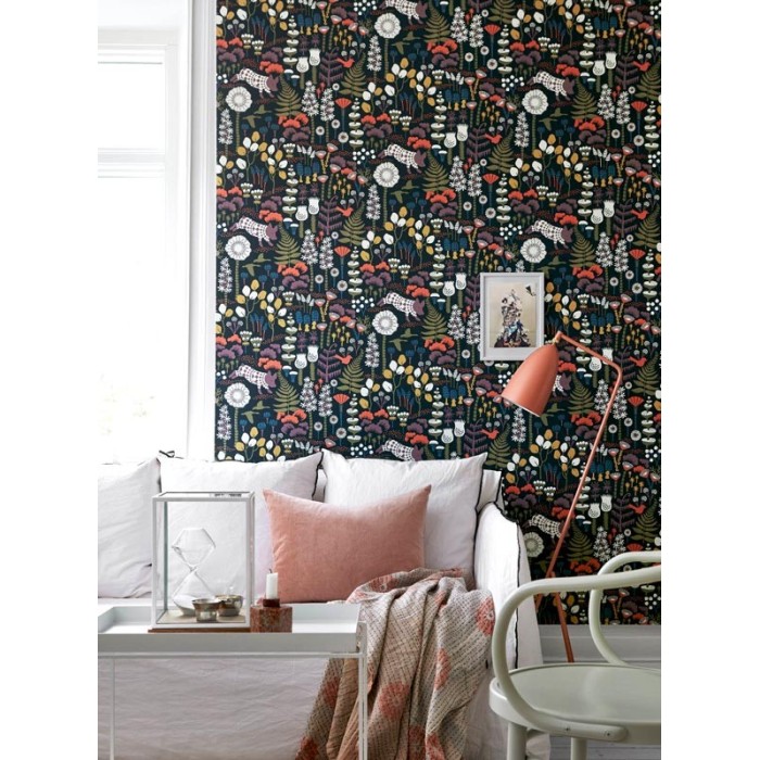 Borastapeter|Wallpaper colorful fantasy forest|Wallpaper