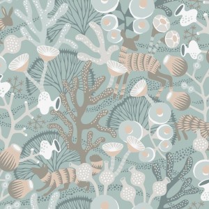 Borastapeter|Wallpaper timeless blue floral|Wallpaper