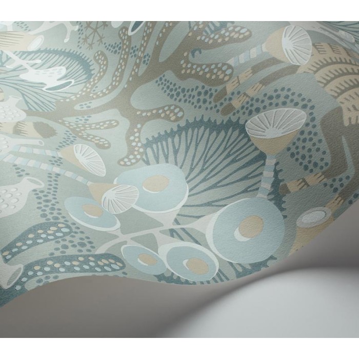 Papel pintado fantasía fondo coralino - Borastapeter Wonderland 1459