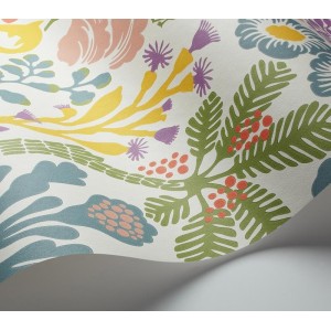 Casamance|Unifarbene Tapete naturgrün Textileffekt|Tapeten 2