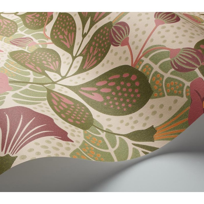 Borastapeter|Papel pintado flores trompeta coloridas|Papel Pintado