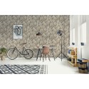 As Creation|Wallpaper gray and beige geometric concrete|Wallpaper