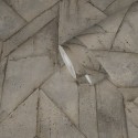 As Creation|Wallpaper gray and beige geometric concrete|Wallpaper