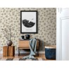 As Creation|Wallpaper with a white and beige sunflower pattern|Vintage Flowers