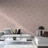 As Creation|Tapete rosa Wandeffekt mit metallischen Details|Tapeten