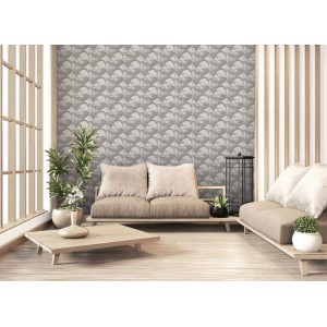 Papeldecor|Papier peint bleu design moderne avec cercles|Papier Peint 2
