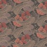As Creation|Wallpaper Japanese with water lilies and oriental fish|Wallpaper