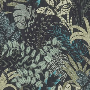 Eijffinger|Papier peint ethnique moderne ikat vert pastel|Ethnique