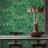 As Creation|Wallpaper green tropical plants, metallic effect|Wallpaper