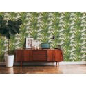 As Creation|Papier Peint grandes feuilles et arums grimpants verts|Papier Peint