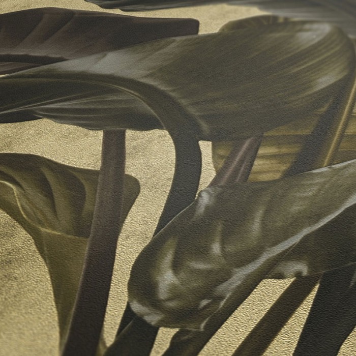 Papel Pintado planta trepadora exótica con hojas grandes - As Creation Metropolitan Stories 2 378624