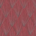 As Creation|Tapete Modernes Art-déco in metallischem Rot|Tapeten