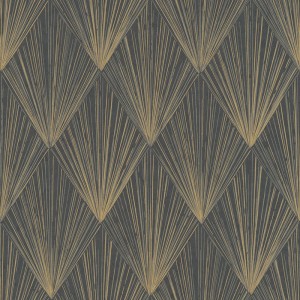 Grandeco|Modern ethnic circles light beige wallpaper|Wallpaper
