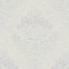 As Creation|Papier Peint damas élégant blanc, gris et beige|Damas