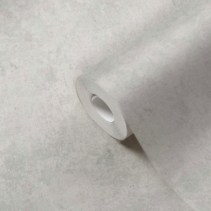 Papeldecor|Papier Peint effet ciment gris clair|Papier Peint