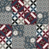 Papeldecor|Wallpaper modern mosaic hydraulic tiles|Wallpaper