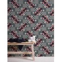 Papeldecor|Papier Peint mosaïque moderne carreaux hydrauliques|Papier Peint