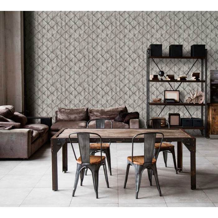 Papeldecor|Wallpaper decorative gray concrete, industrial look|Wallpaper