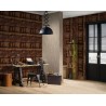 Papeldecor|Wallpaper panels with rivets industrial style|Wallpaper