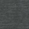 Papeldecor|Papier Peint brique noire apparente|Imitation Brique