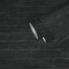 Papeldecor|Papier Peint brique noire apparente|Imitation Brique