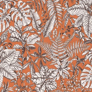 Papeldecor|Tapete mit Affen in Bananenstauden im afrikanischen Stil|Tapeten