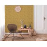 Papeldecor|Modern mustard yellow Wallpaper with a crumpled effect|Wallpaper