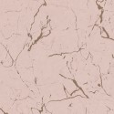 Papeldecor|Tapete Effekt rosa Wand mit metallischen Details|Tapeten