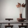 Papeldecor|Tapete weiß strukturiert mit Knittereffekt|Tapeten