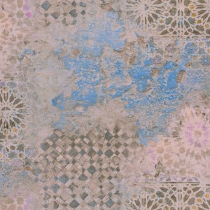 Papeldecor|Papier Peint floral plantes sauvages bleu|Papier Peint