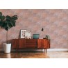 Papeldecor|Papel Pintado tipo mosaico tonos salmón|Papel Pintado