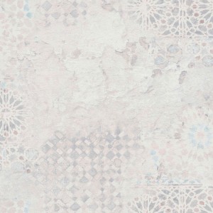 As Creation|Moroccan arabesque tile wallpaper turquoise green|Tile Imitation