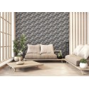 Papeldecor|Modern Japanese-style Wallpaper with oriental fish and flowers|Wallpaper