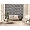 Papeldecor|Papier Peint moderne style japonais avec poissons et fleurs orientales|Papier Peint