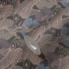 Papeldecor|Wallpaper Japanese pond with carp and water lilies|Wallpaper