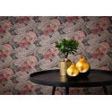 Papeldecor|Japanese Wallpaper with water lilies and oriental fish|Wallpaper